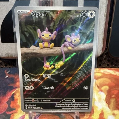 Aipom 211/182 Sv04: Paradox Rift Holo Secret Art Rare NM - Image 1 of 2