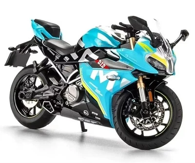 CFMOTO 250SR 112 – Moto de Course Miniature en Métal avec Lumières - Photo 1/4