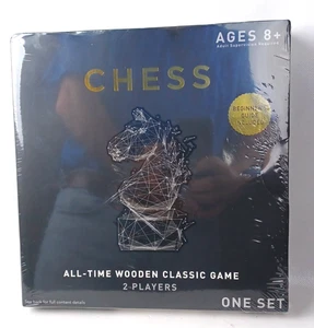 RMS International CHESS All-Time Wooden Classic Game NEW SEALED! - Picture 1 of 5