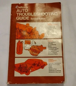 Vintage Chilton's Auto Troubleshooting Guide Second Edition (Paperback, 1978) - Foto 1 di 5