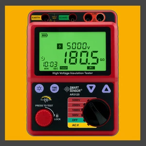 High Voltage 5KV Insulation Resistance Tester Meter Megger 1T Ohm PI AR3125 - Picture 1 of 3