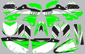 Graphic Kit for 2013-2016 Kawasaki KX250f KX 250f shrouds fender plastic decals - Picture 1 of 1