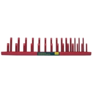 K Tool 72473 1/2" Drive SAE Socket Holder, Red - Picture 1 of 1