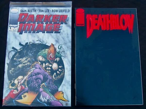 DARKER IMAGE #1 - DEATHBLOW #1 - Foil Cover - 1st Deathblow (Image 1993) 9.4 NM - Bild 1 von 7