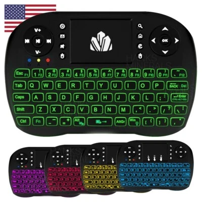 Mini Wireless Keyboard Remote Control Touchpad Smart TV Android Box PC 2.4 GHz - Image 1 of 2
