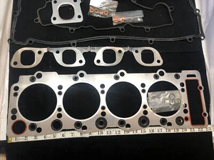 7.3L POWER STROKE DIESEL OEM HEAD GASKET EXHAUST KIT HEAVY TRACTOR TRUCK SEAL OG - Picture 1 of 12