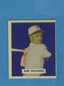 1949 Bowman Baseball Single: #143 Bob Dillinger (Signature)(EX+) EO1 - Picture 1 of 1