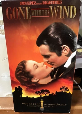 Gone With the Wind (VHS,1939, 2-Tape Set) MARGARET MITCHELL'S - Image 1 of 2