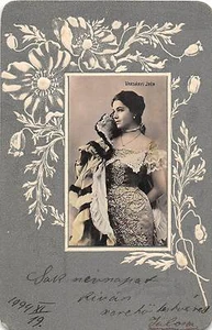 DM1302 Varsanyi jren embossed 14x8cm actors movie star - Picture 1 of 2