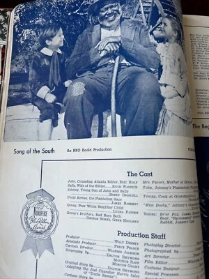 Revista Boxoffice 15 de noviembre de 1947 - CANCIÓN DEL SUR - ¡MUY RARA! Foto 1 de 4