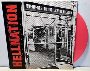 HELLNATION Colonized LP HARDCORE Powerviolence GRINDCORE Pink Vinyl REISSUE New - Foto 1 di 2