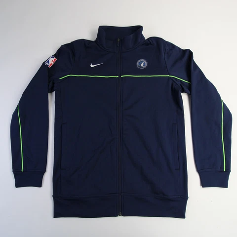 Minnesota Timberwolves Nike NBA Authentics Jacket Men's Navy New Cover