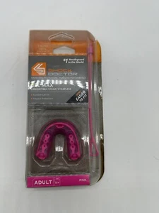 New! Shock Doctor Gel Max Convertible Mouthguard - Pink - FACTORY SEALED! Adult - Picture 1 of 4