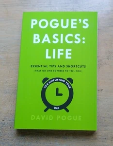 Pogue's Basics Series: Pogue's Basics: Life by David Pogue 2015, Trade Paperback - Imagen 1 de 12