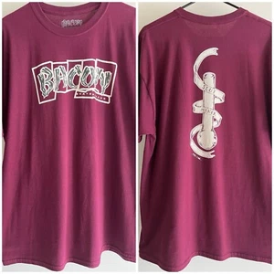 Vintage NOS Bacon Skateboards Shirt XL (controversial graphic) New Deadstock - Picture 1 of 7