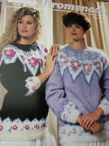 Brunswick Vintage Knitting Pattern 918 Promenade - Picture 1 of 2