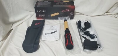 Brand New CHI Escape Professional Cordless Curling Iron Black Red Gold Blue - Image 1 of 4