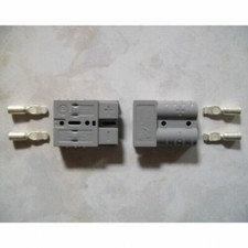 Authentic Anderson SB50 Connector Kit, Gray  6 AWG 2 Housings 4 Contacts