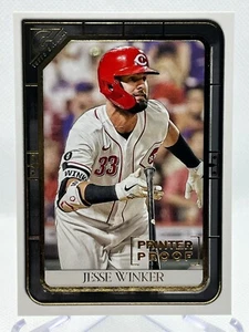 JESSE WINKER 2021 Topps Gallery Baseball #59 PRINTER PROOF Parallel - Imagen 1 de 2