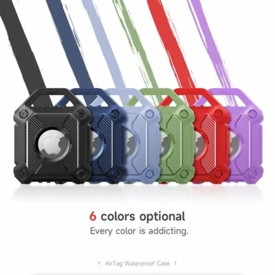Waterproof Silicone Anti-loss For Apple Protective Cover Air Tag Airtag Cases - Image 1 of 4