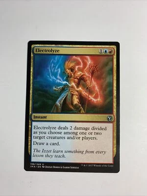 Magic the Gathering MTG Electrolyze (198) Iconic Masters   LP - Image 1 of 4