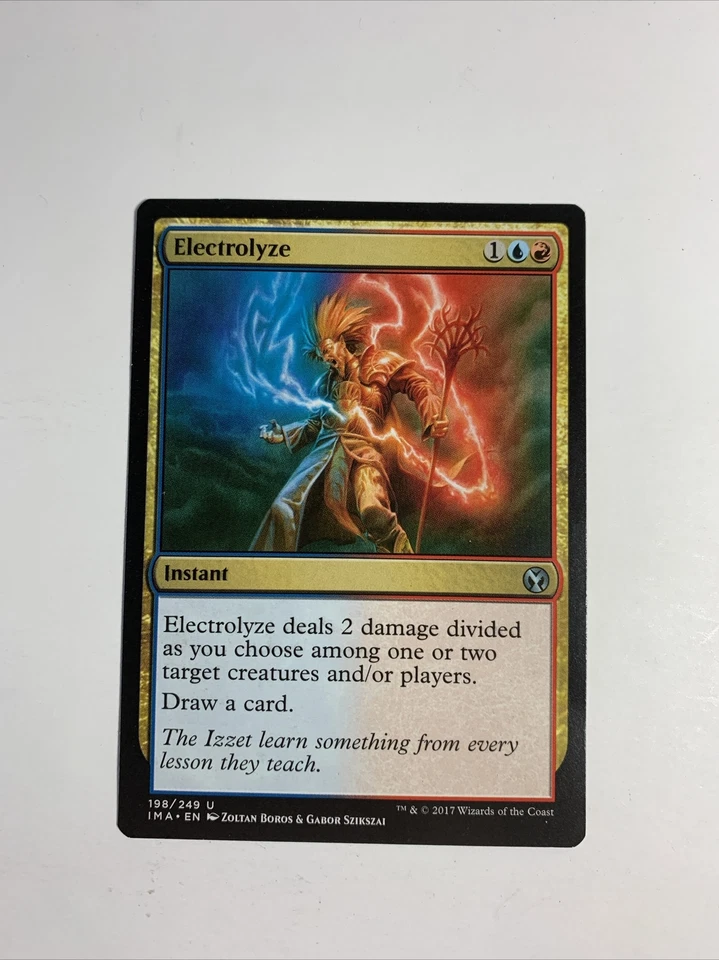 Magic the Gathering MTG Electrolyze (198) Iconic Masters   LP - Image 1 of 4