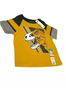 Garanimals Toddler Boys Short Sleeve Graphic T-shirt, Sizes 2T T-Rex New - Picture 1 of 3
