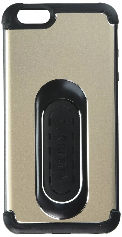 Scooch 4 in 1 Clipstic Pro Case for iPhone 6 Plus /6S Plus, Gold - Image 1 of 4