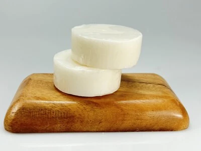 2PC Shaving Soap for Men Women Puck Natural Vegan Shea Butter For Senstive Skin - Image 1 of 4