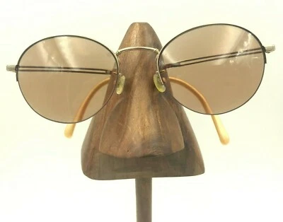 Gafas de sol Neostyle vintage de metal dorado con medio borde ovaladas monturas SOLO MARCOS Foto 1 de 4