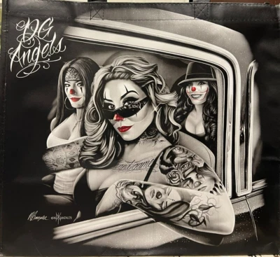 DGA Tees Lowrider DG Angels Shopping / Tote Bags Official Licensed DGA Product - Image 1 of 4