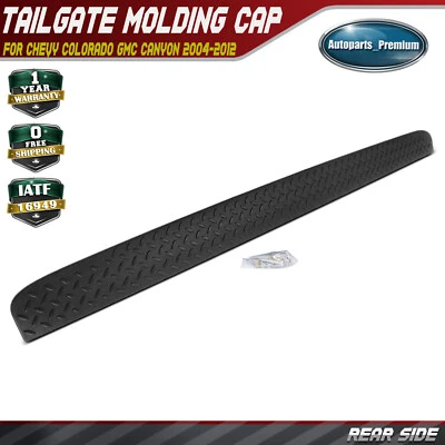 Tailgate Molding Cap Protector Spoiler for Chevy Colorado GMC Canyon 2004-2012 - Image 1 of 4
