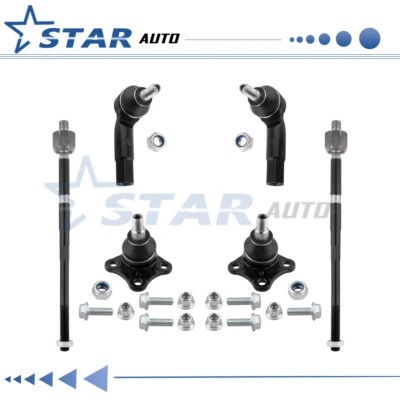 Barillas de amarre delanteras interiores exteriores rótulas inferiores aptas para Volkswagen Beetle 1998-2010 Foto 1 de 4