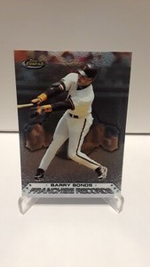 1999 Topps Finest Franchise Records Barry Bonds San Francisco Giants # FR9
