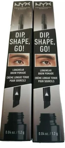 LOT OF 2 NYX Longwear Brow Pomade Black New/Sealed - Picture 1 of 4