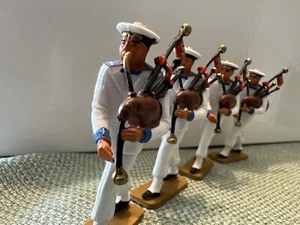Vintage Starlux Marine Marching Band (20 toy soldiers) - Picture 1 of 10