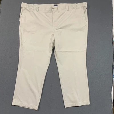 Dockers Mens Classic Fit Straight Leg Khaki Pants W54 L30 Beige A * - Image 1 of 4