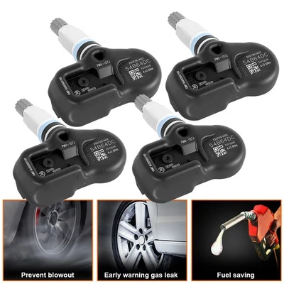 Set of 4 42607-33021 TPMS PMV-107J For Toyota Lexus TIRE PRESSURE MONITOR SENSOR - Image 1 of 4