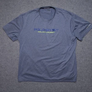 Polo Sport Ralph Lauren Hemd Herren 2XL blau Performance ThermoVent sportlich - Bild 1 von 15