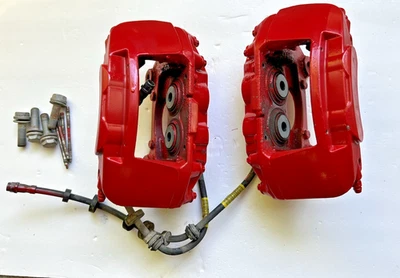 13-17 AUDI Q5  FRONT LEFT & RIGHT BRAKE CALIPER SET BREMBO (B8 8R) Foto 1 de 4