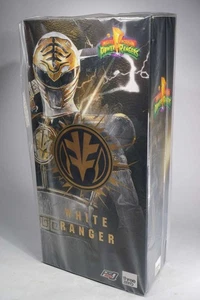 ThreeZero FigZero 1/6 Mighty Morphin Power Rangers White Ranger Figur - MIB - Bild 1 von 2