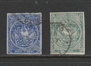Ecuador Scott# 2-5 usado - Imagen 1 de 2