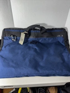 RED OXX MFG. Bolsa de ropa INC. azul hecha en Montana plegada 24”X 19” usada en excelente estado - Imagen 1 de 10