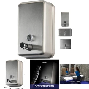 Edelstahl Anti-Leck Seifenspender - 37oz Korrosionsbeständig - Bild 1 von 10