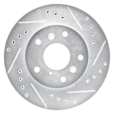 For Mazda 626 88-92 Brake Rotor DFC Premium Drilled & Slotted Front Passenger - Изображение 1 из 4