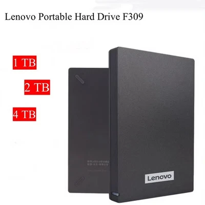 Original Lenovo 1TB/2TB/4TB F309 USB3.0 External Hard Drive Disk For PC Laptop - Image 1 of 4