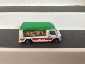 CORGI TOYS RARE DIECAST MERCEDES SPRINTER MOBILE PIZZA SHOP TRUCK VAN - Picture 1 of 9