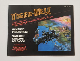 NNINTENDO NES INSTRUCCIONES TIGER-HELI