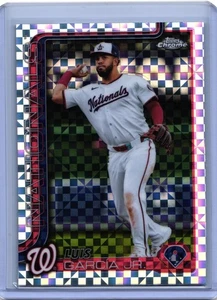 2025 Topps Chrome Luis García Jr. X-Fractor #269 Nationals - Imagen 1 de 2