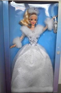 Playline Collector WINTER'S REFLECTION blonde Barbie 2002 - Bild 1 von 6